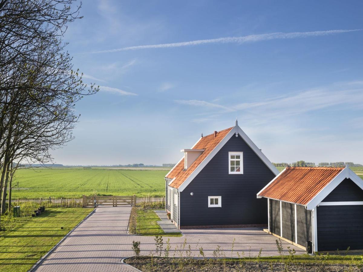 Rustic Holiday Home In Wissenkerke With Garden Экстерьер фото